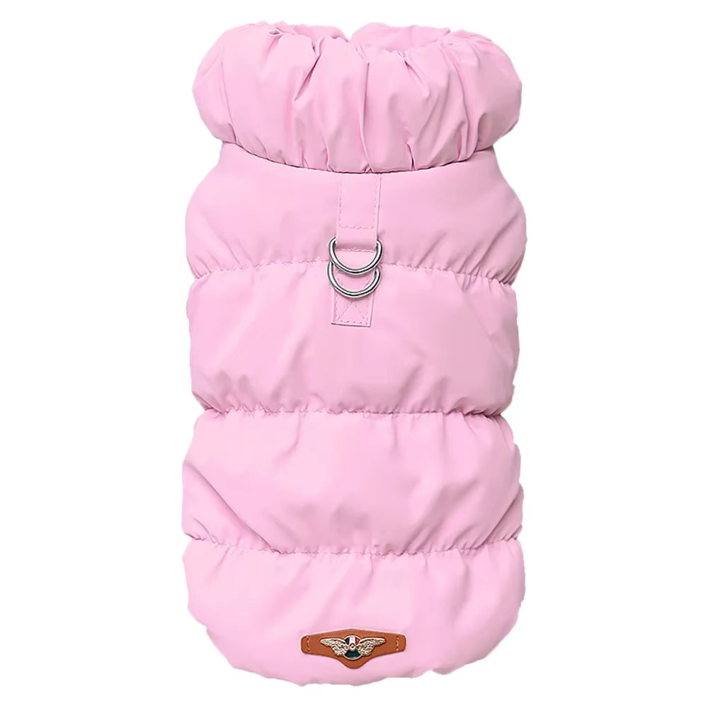 SnuggleFit Winter Pet Jacket – Soft, Stylish Warmth for Small to Medium Dogs & Cats